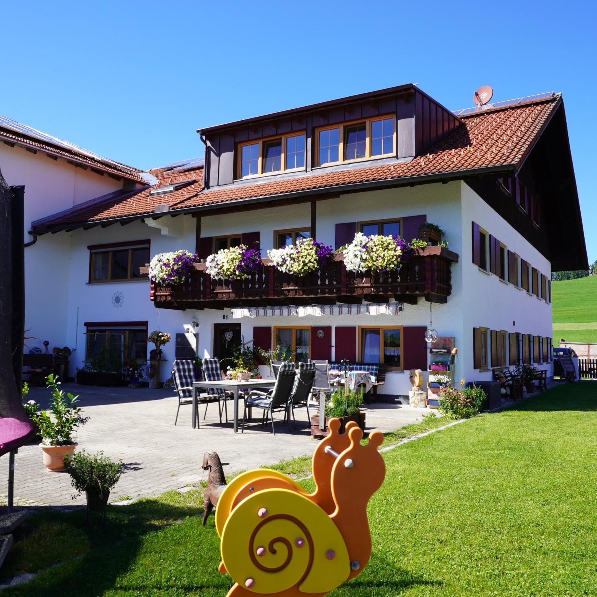 Ferienwohnung Linder ホプフェラウ エクステリア 写真